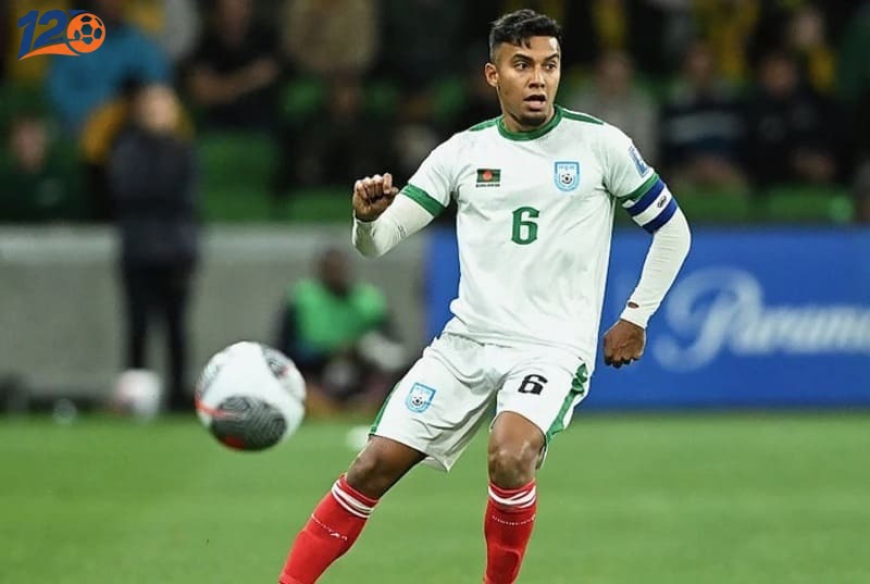 Jamal Bhuyan là đội trưởng có vai trò điều tiết mạnh mẽ
